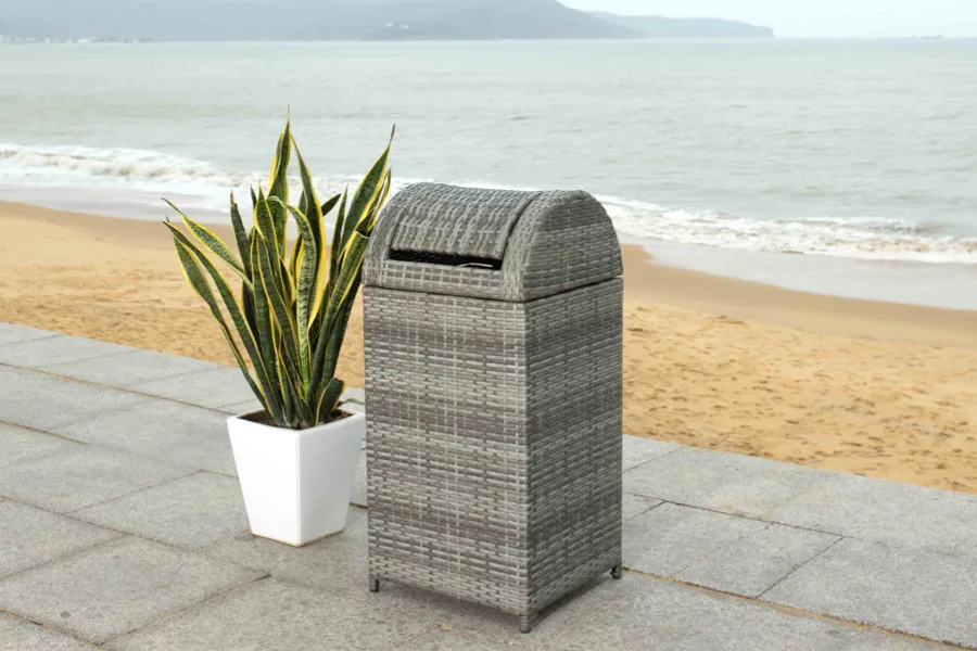 Thùng rác Wicker WS024