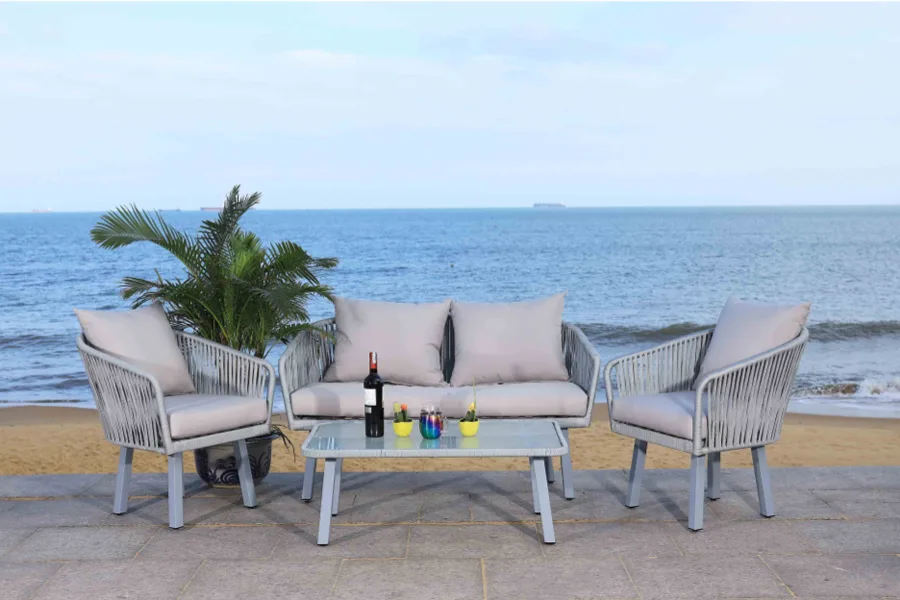 Bộ sofa Wicker RS010